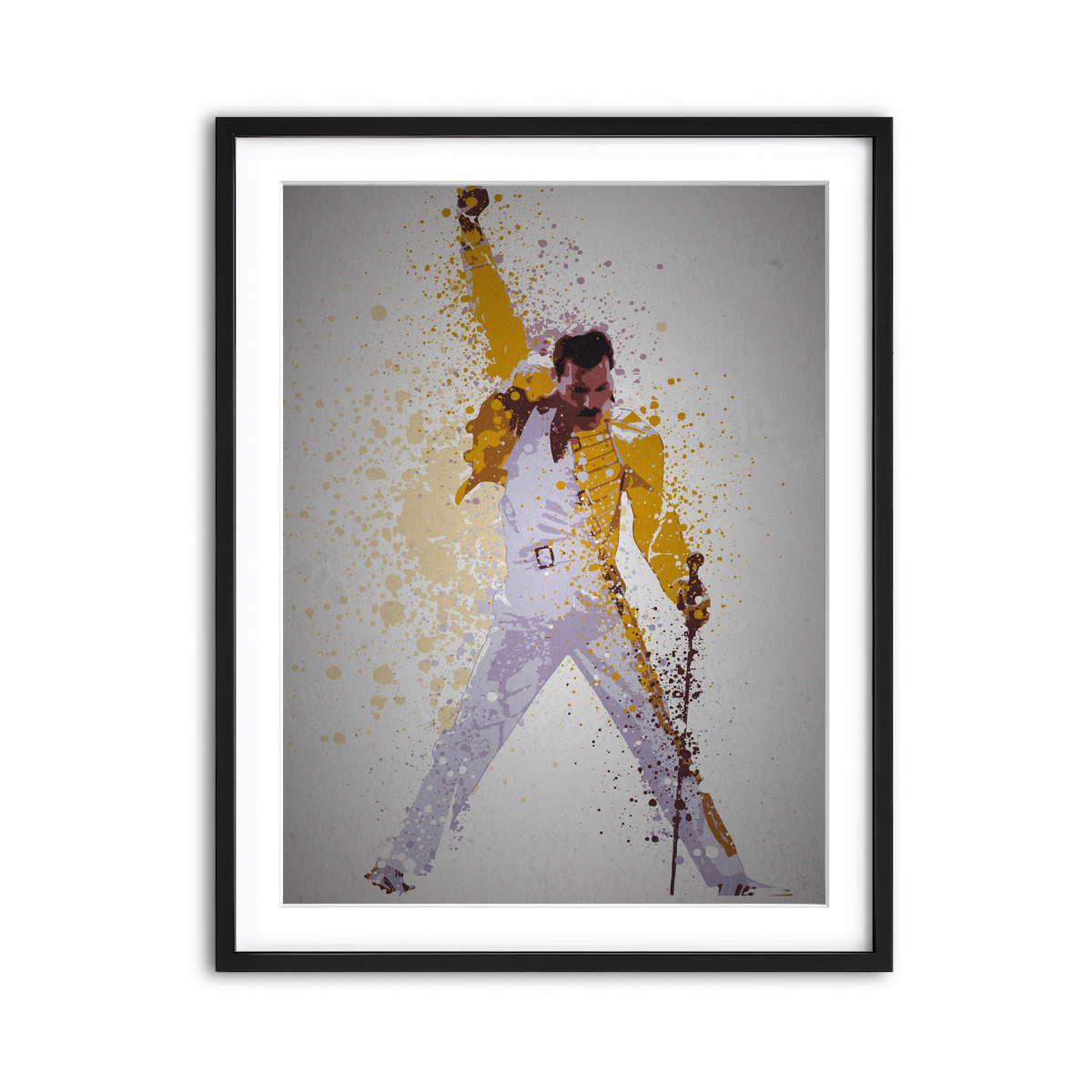 Framed Print 3x4 Black