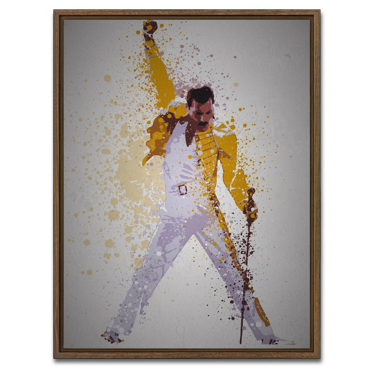 AUTO-MOCKUP WHITE | Killer Queen | 1 Piece | Walnut Framed Canvas | group=3x4