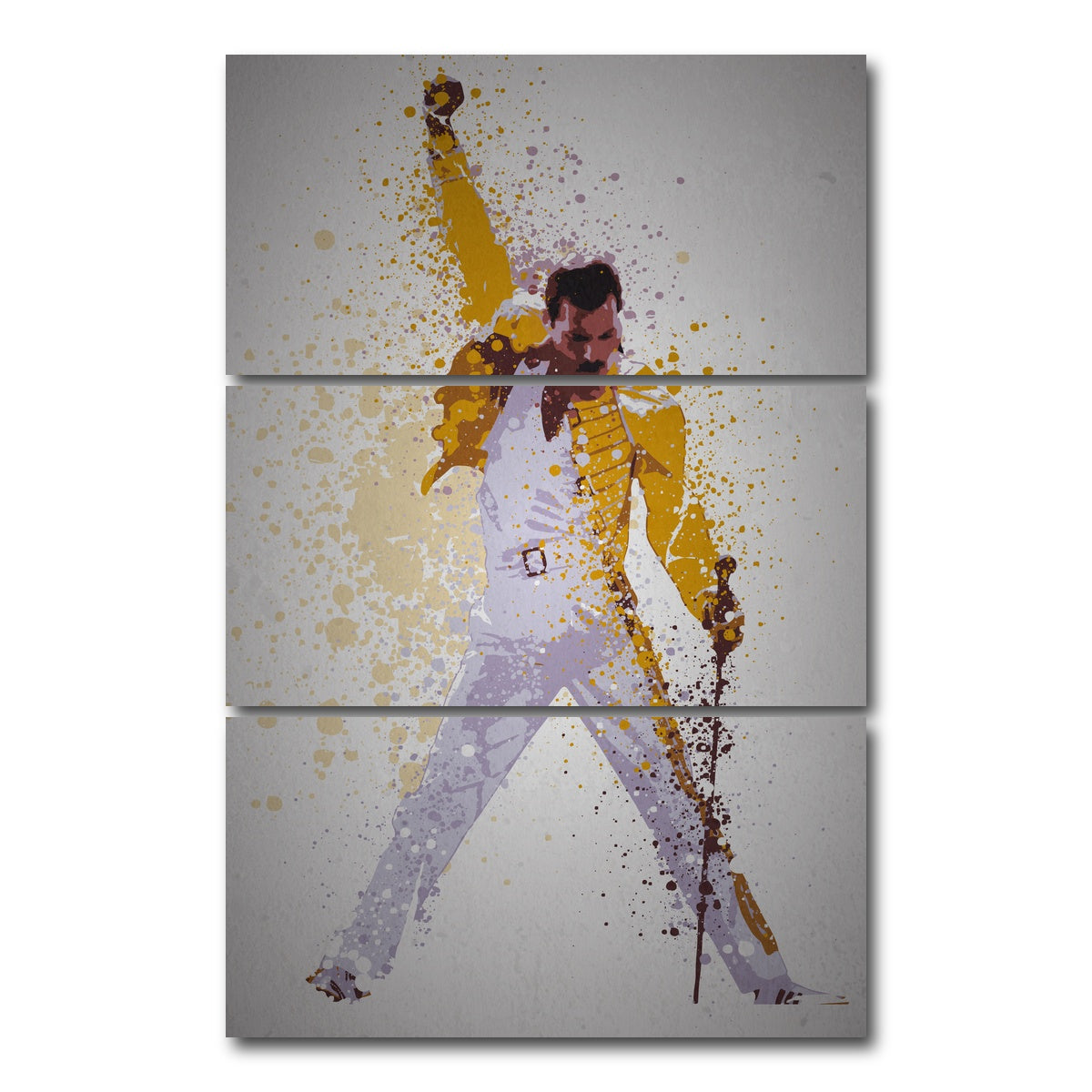 AUTO-MOCKUP WHITE | Killer Queen | 3 Piece | Gallery Wrap Canvas | group=12x24_stacked