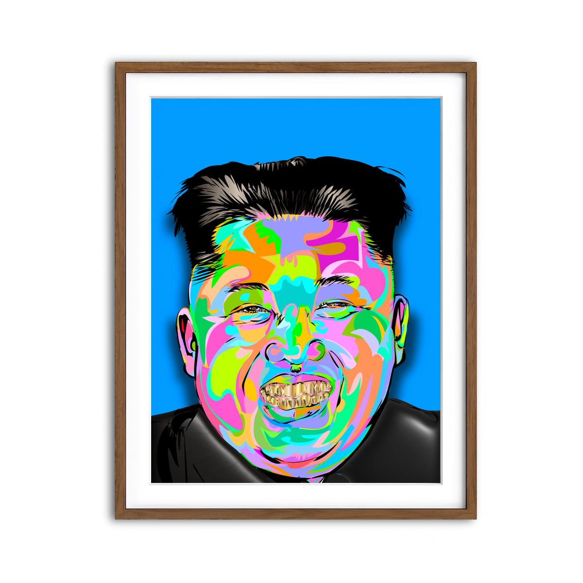 Framed Print 3x4 Walnut