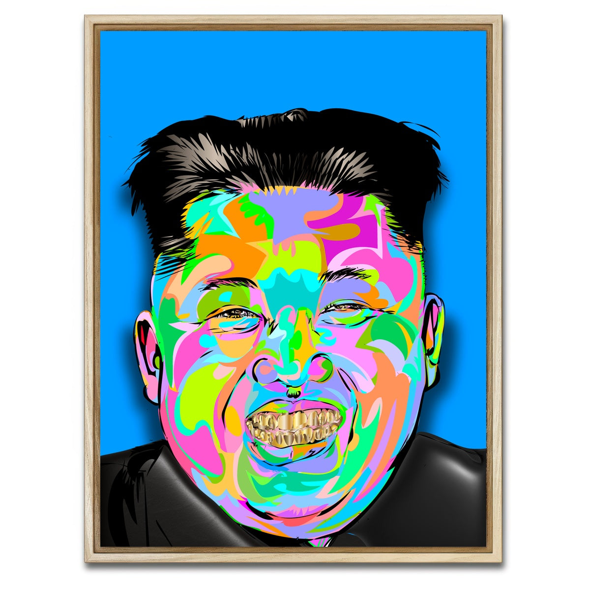 AUTO-MOCKUP WHITE | Kim Jong | 1 Piece | Natural Framed Canvas | group=3x4