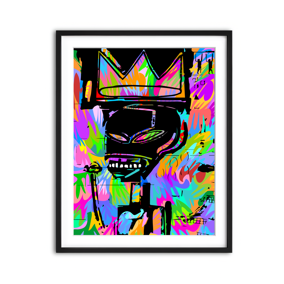 Framed Print 3x4 Black