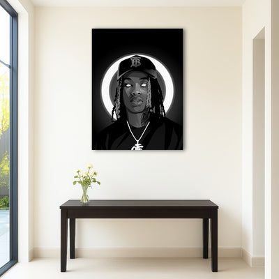 AUTO-MOCKUP ROOM | King Von Grayscale