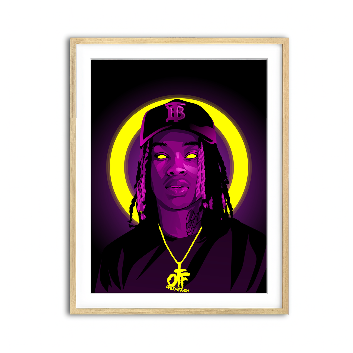 Framed Print 3x4 Natural