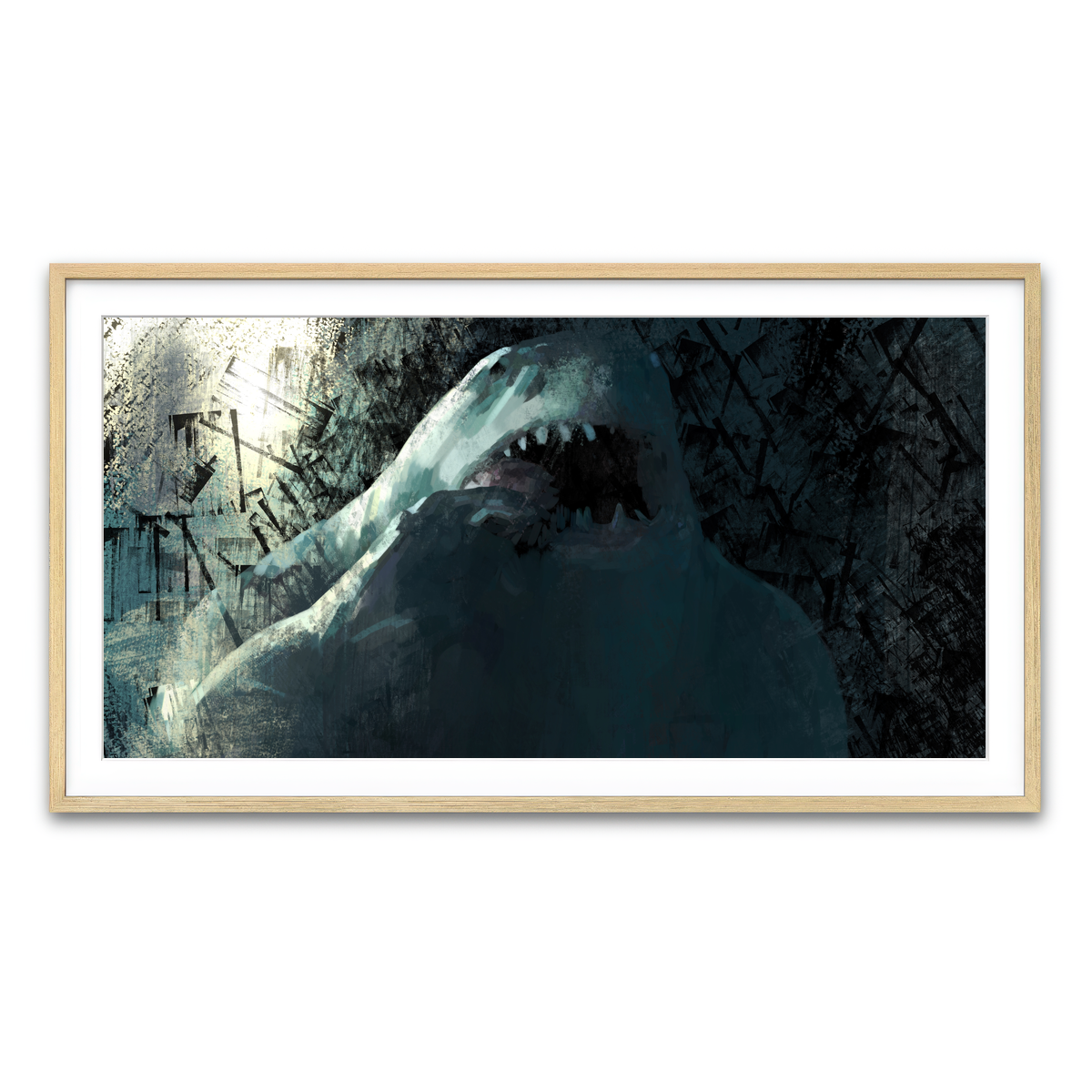 Framed Print 2x1 Natural