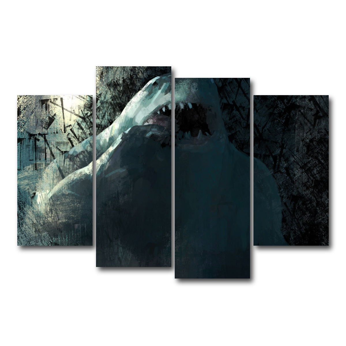 AUTO-MOCKUP WHITE | King | 4 Piece | Gallery Wrap Canvas | group=4_short