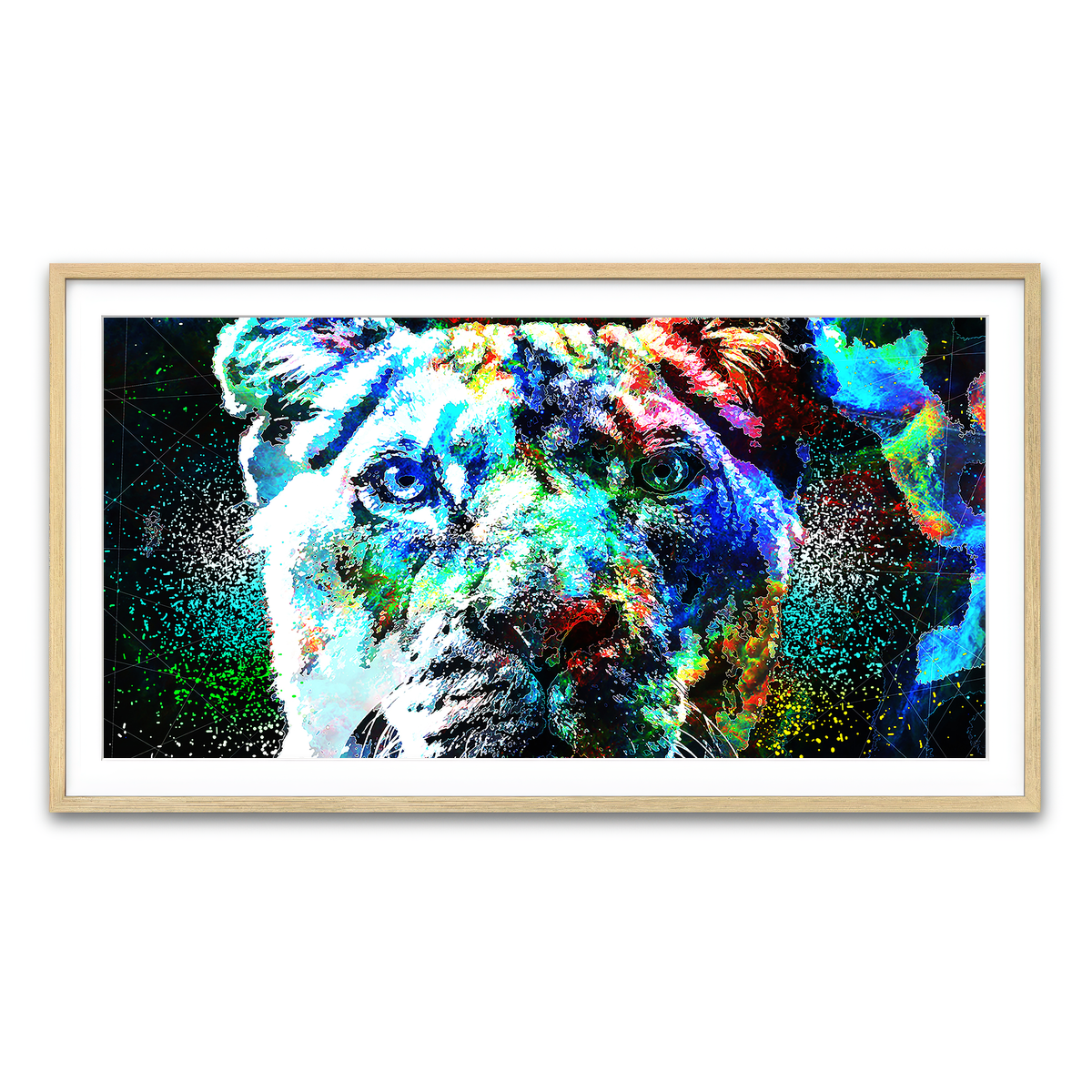 Framed Print 2x1 Natural