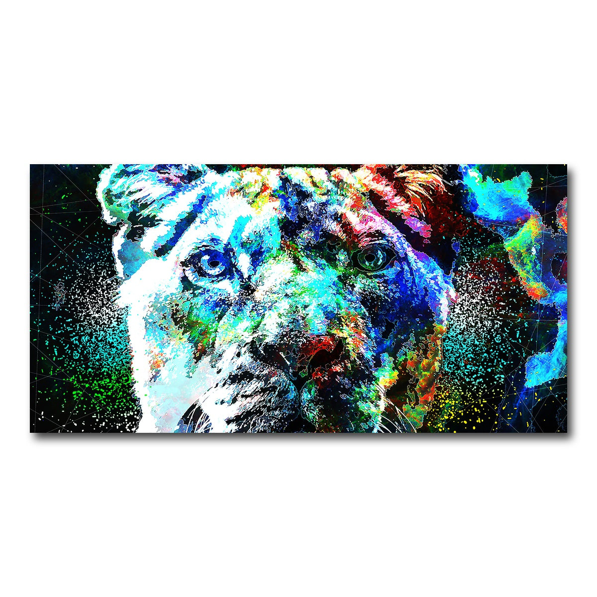 AUTO-MOCKUP WHITE | King of Beast | 1 Piece | Gallery Wrap Canvas | group=2x1