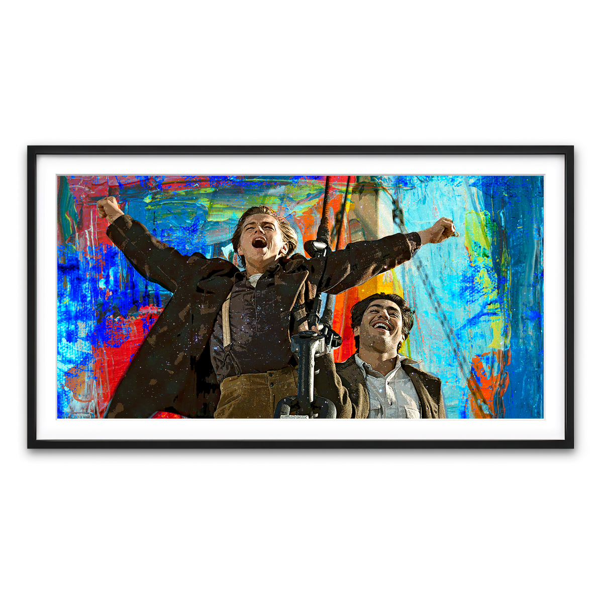 Framed Print 2x1 Black