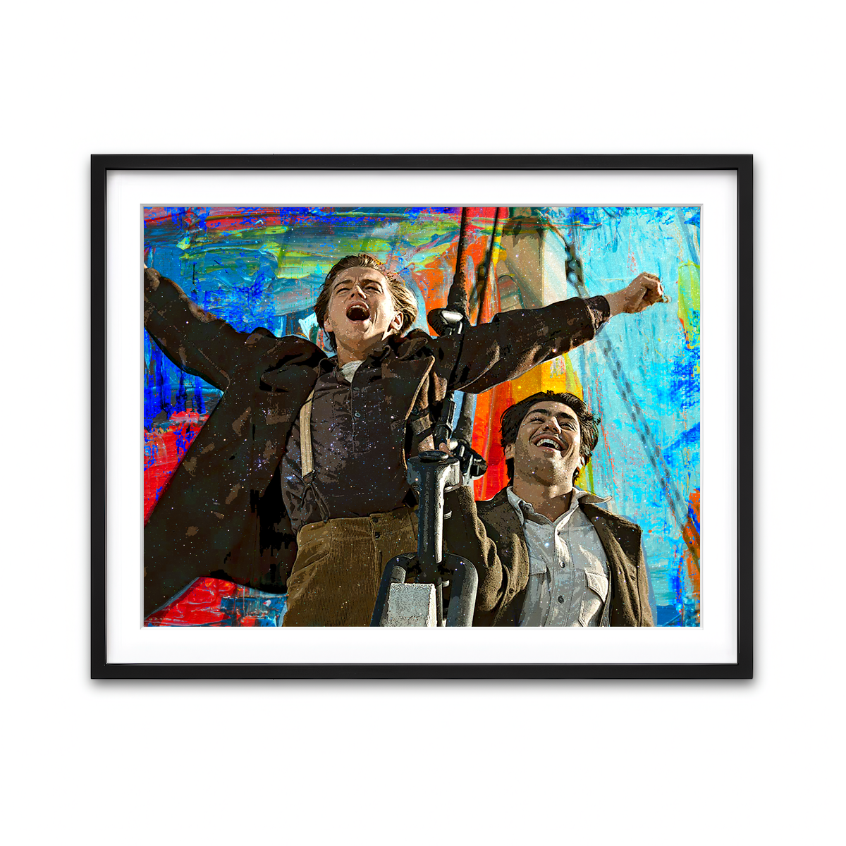 Framed Print 4x3 Black