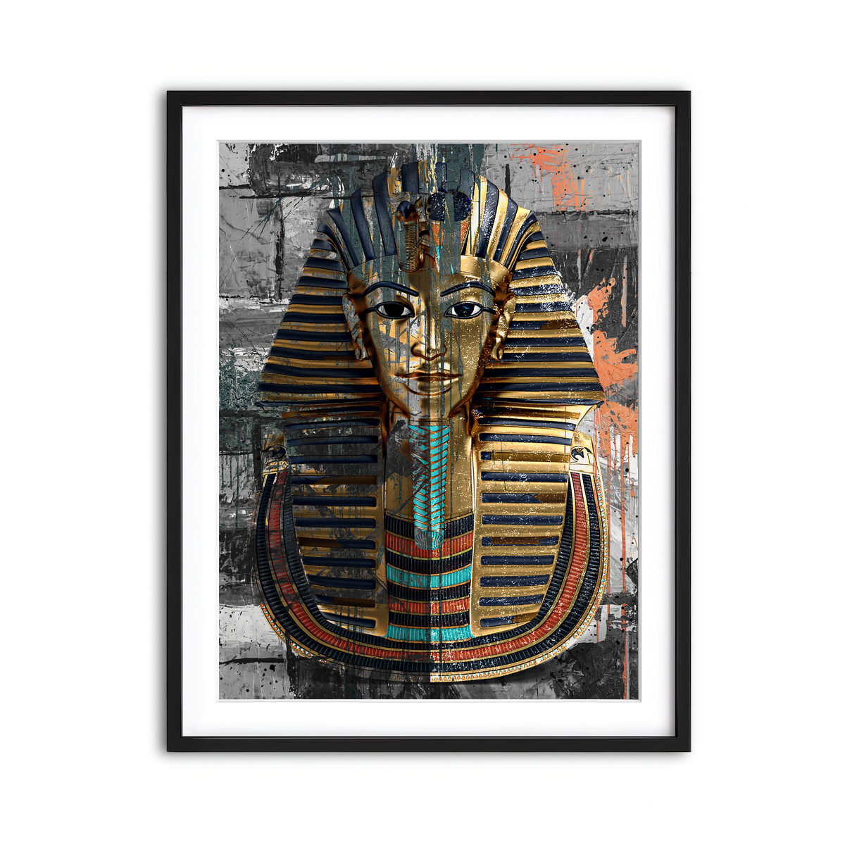 Framed Print 3x4 Black