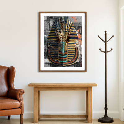 AUTO-MOCKUP ROOM | King Tut Wall Art