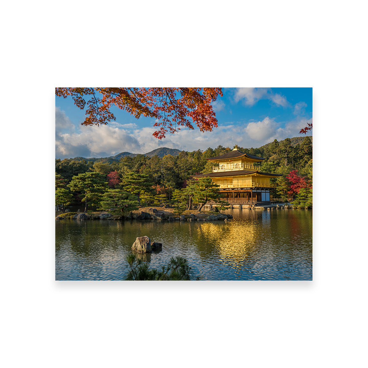 Kinkaku-ji Buddhist Temple Wall Art