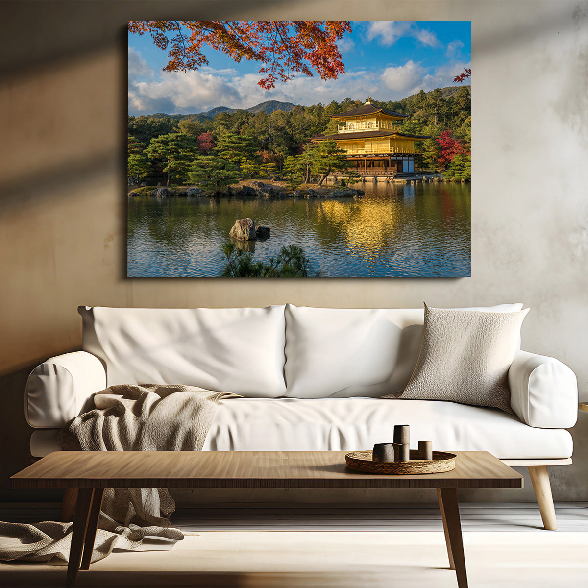 Kinkaku-ji Buddhist Temple Wall Art