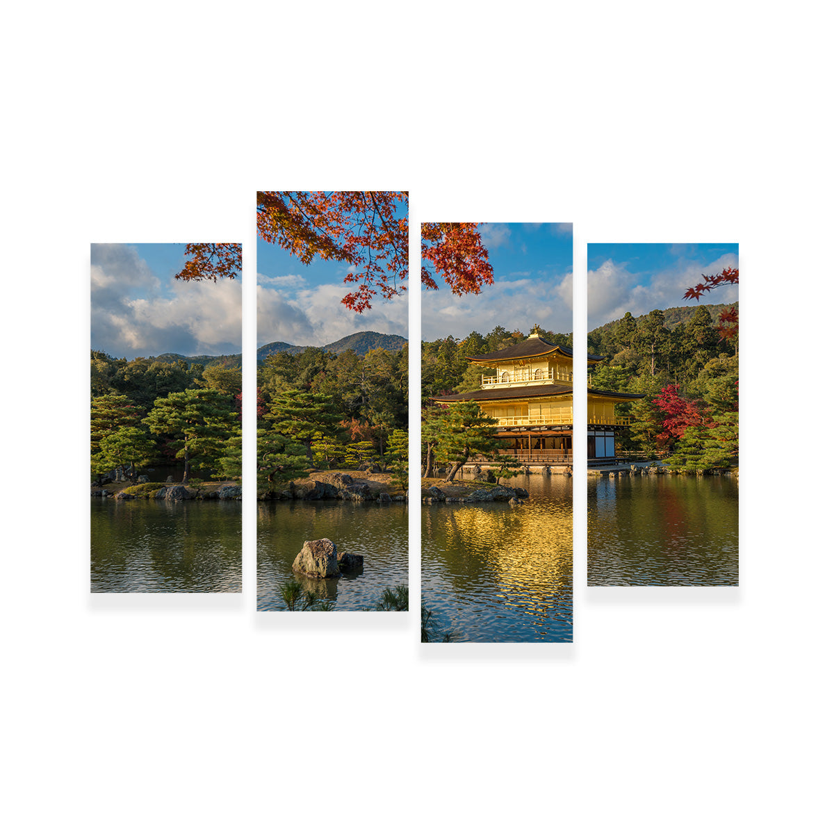 Kinkaku-ji Buddhist Temple Wall Art