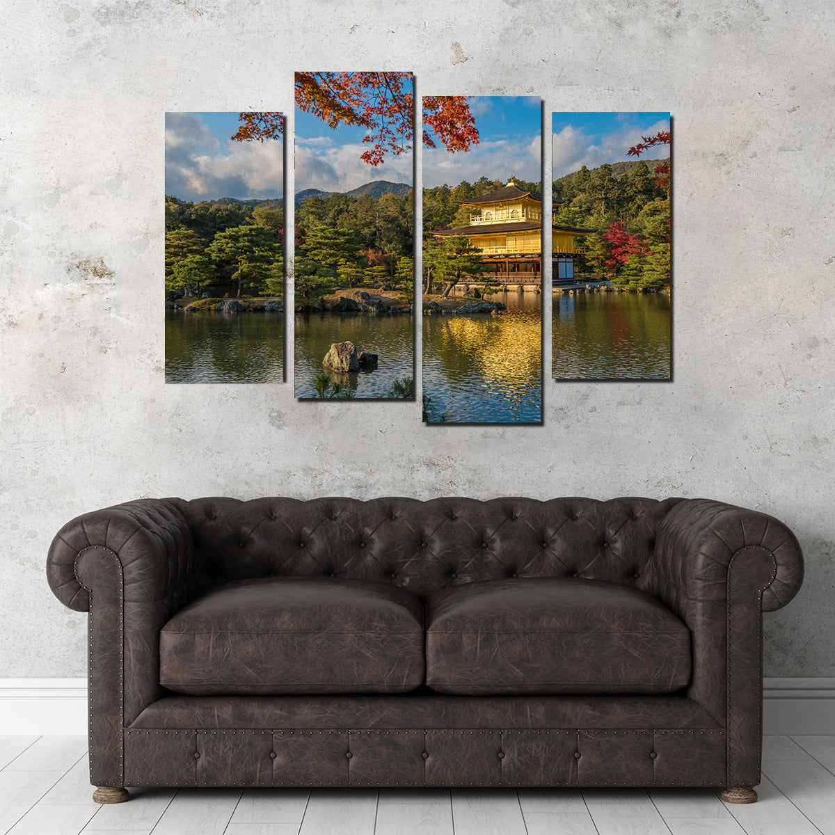 Kinkaku-ji Buddhist Temple Wall Art