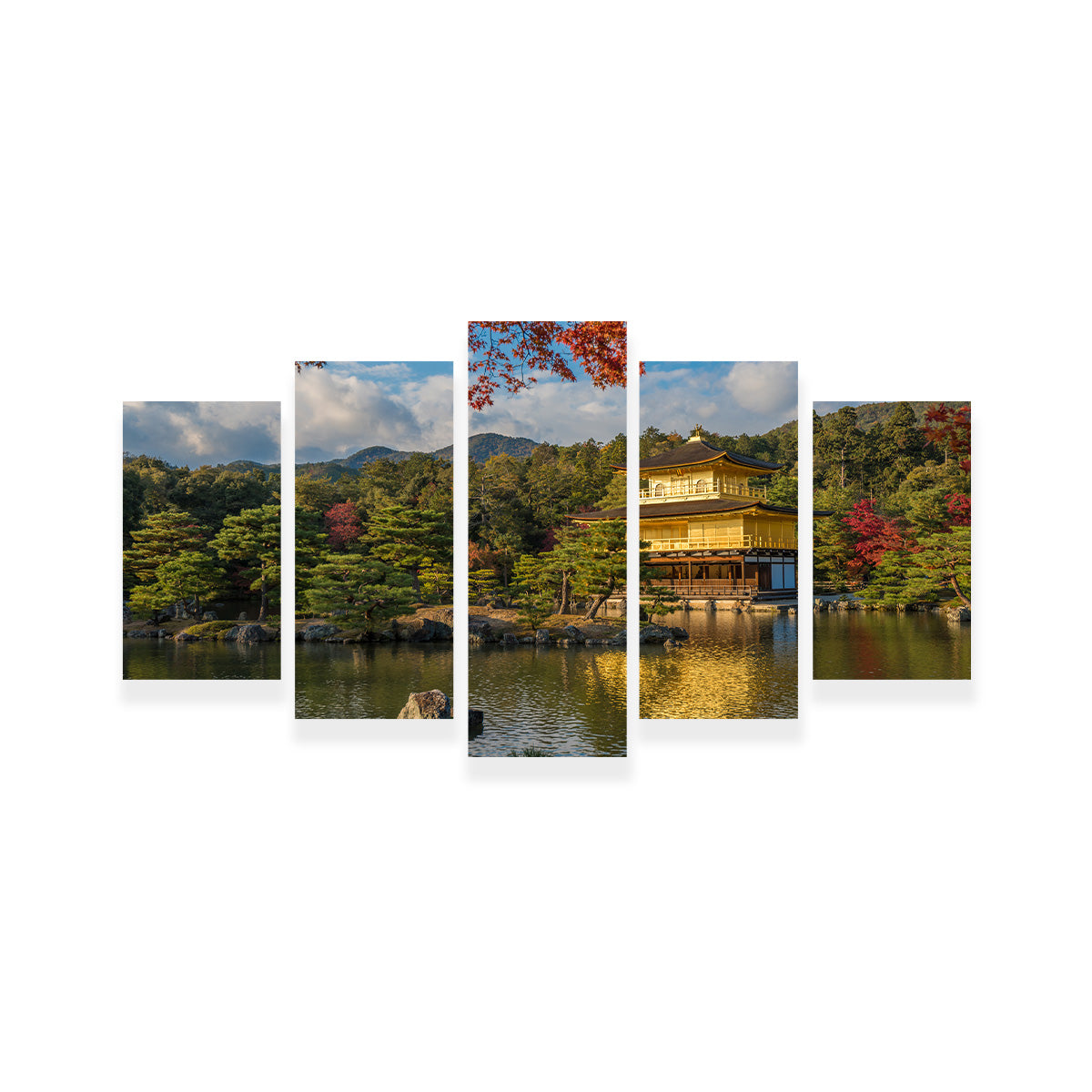 Kinkaku-ji Buddhist Temple Wall Art
