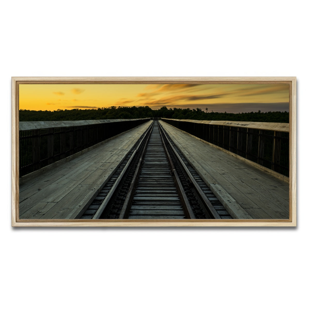 AUTO-MOCKUP WHITE | Kinzua Bridge | 1 Piece | Natural Framed Canvas | group=2x1