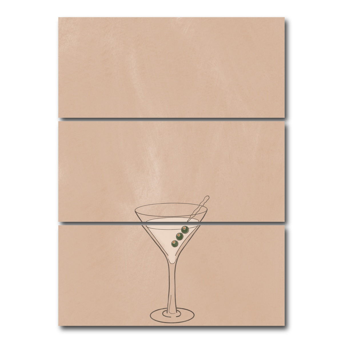 AUTO-MOCKUP WHITE | Kiss French Variant 2 | 3 Piece | Gallery Wrap Canvas | group=8x18_stacked