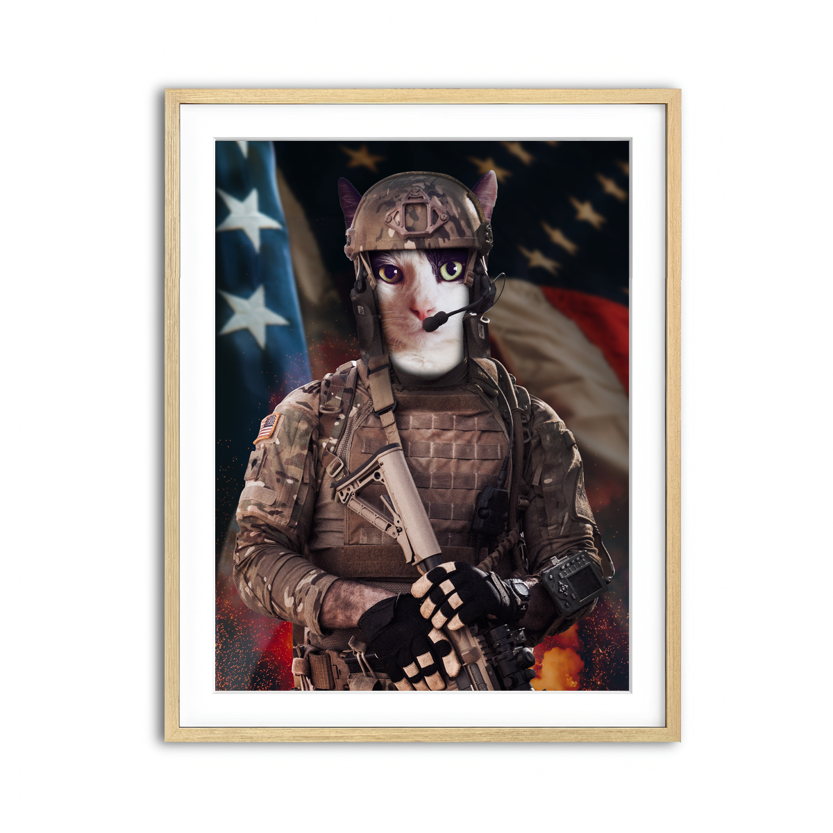 Framed Print 3x4 Natural