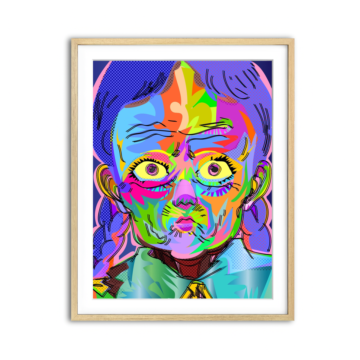 Framed Print 3x4 Natural