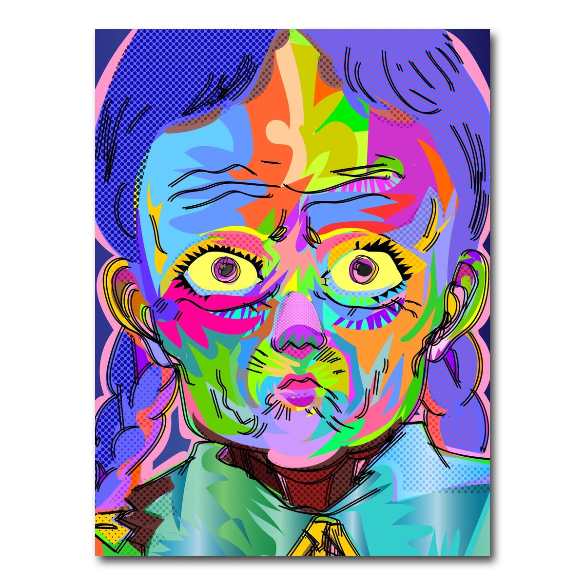 AUTO-MOCKUP WHITE | Kiyoko | 1 Piece | Gallery Wrap Canvas | group=3x4