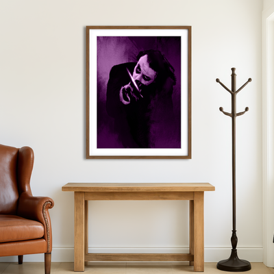 AUTO-MOCKUP ROOM | Knife Clown Wall Art