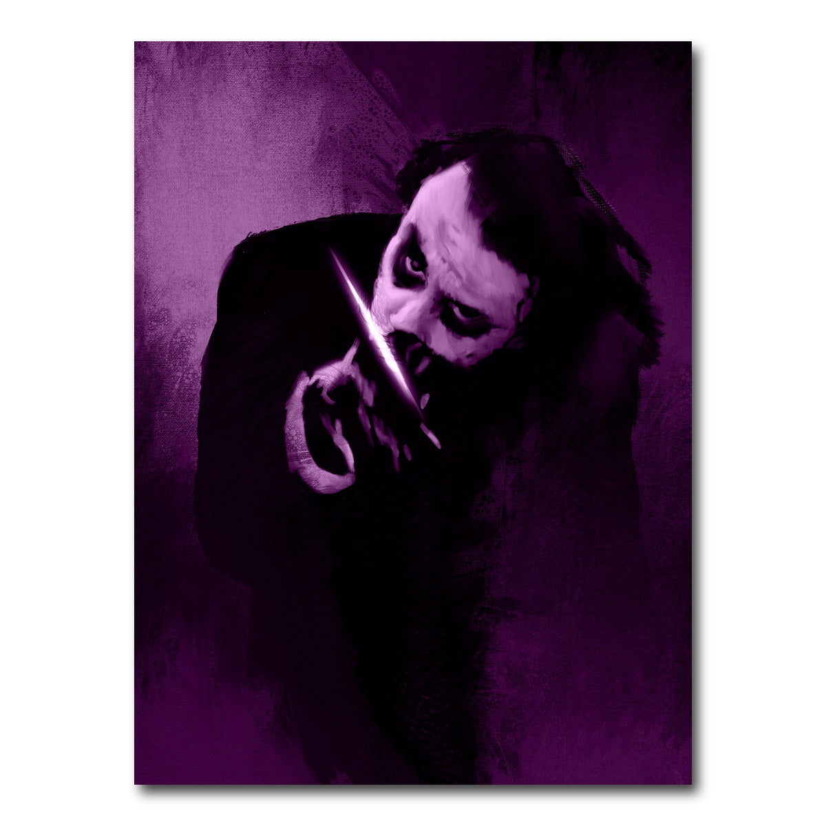 AUTO-MOCKUP WHITE | Knife Clown | 1 Piece | Gallery Wrap Canvas | group=3x4