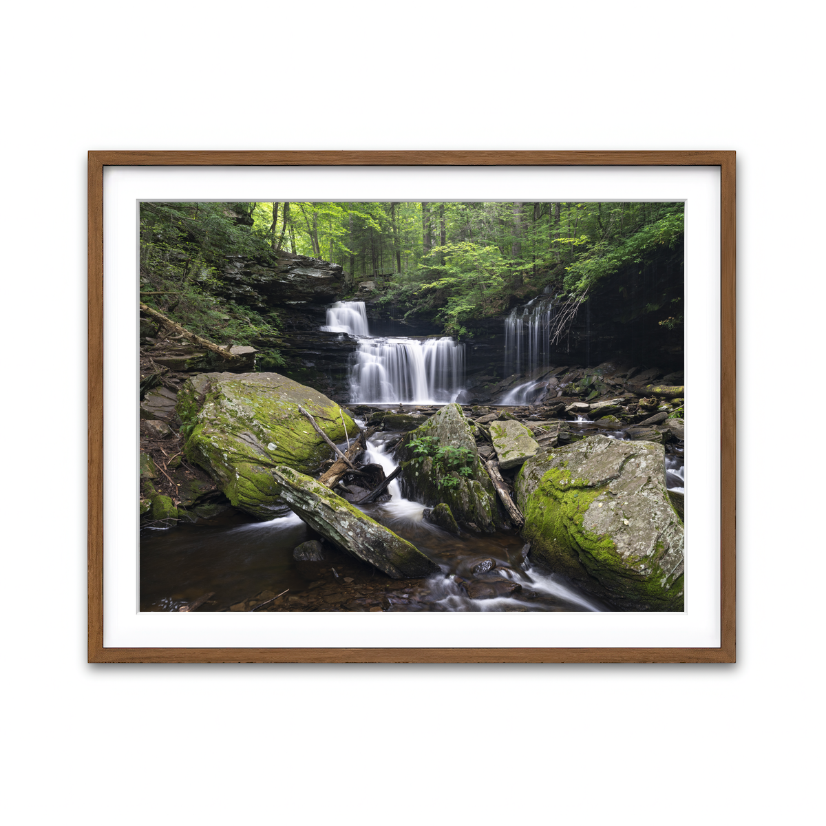 Framed Print 4x3 Walnut