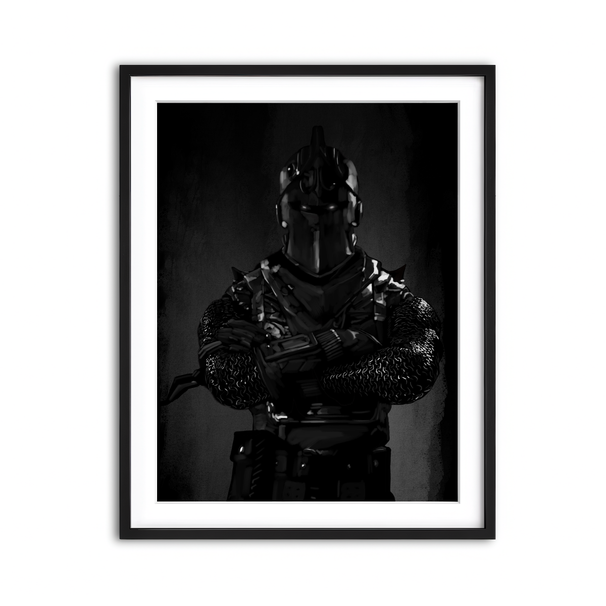 Framed Print 3x4 Black