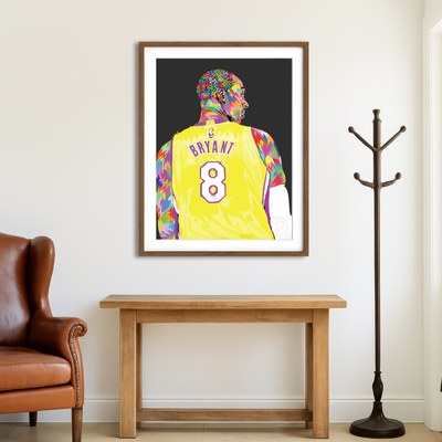 AUTO-MOCKUP ROOM | Kobe 2 Wall Art