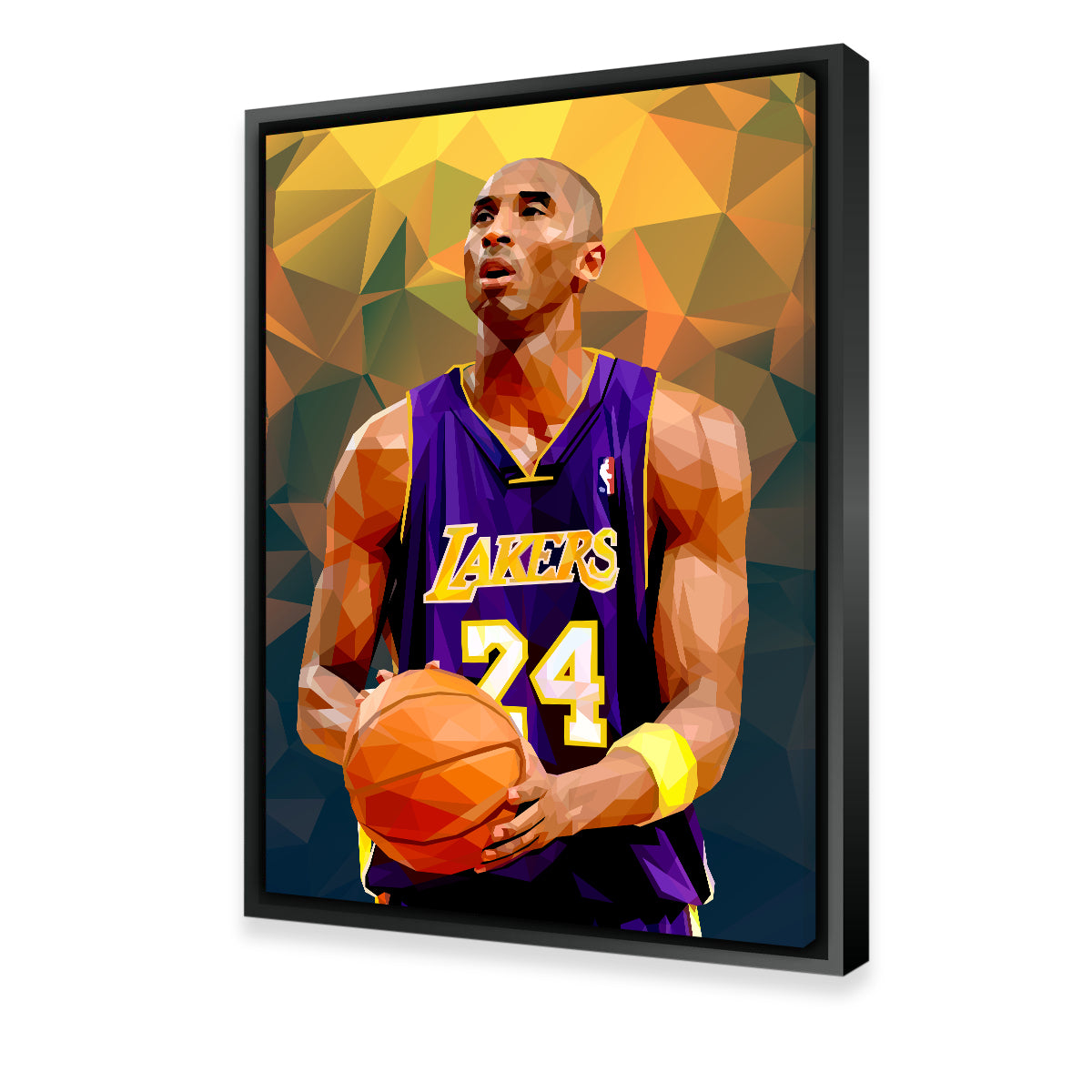Kobe Orange Wall Art