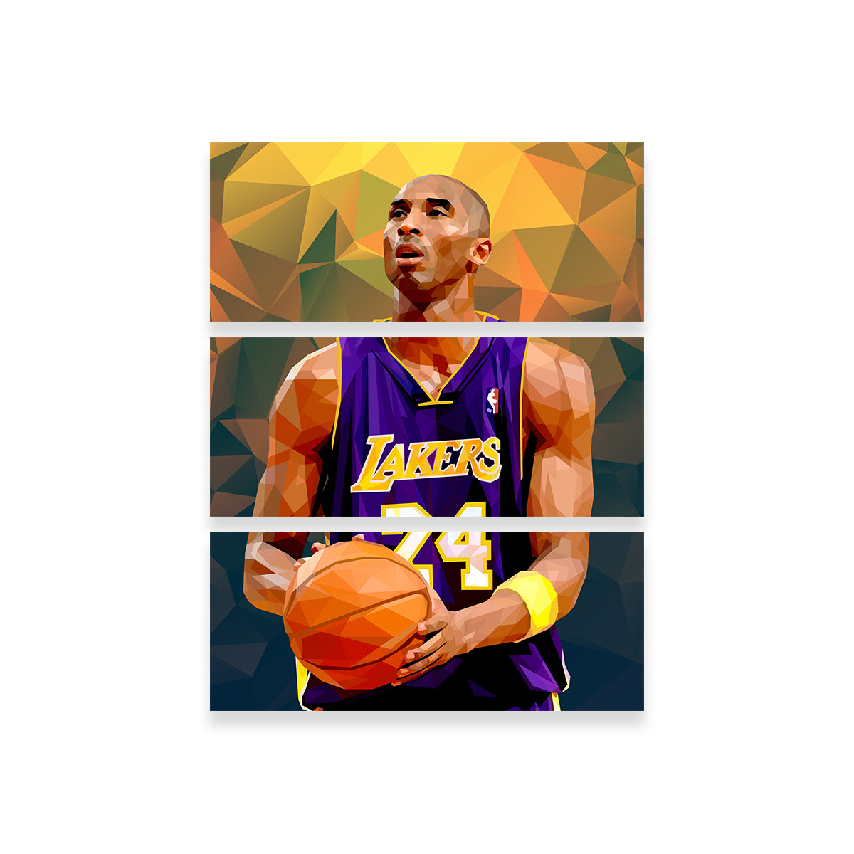 Kobe Orange Wall Art