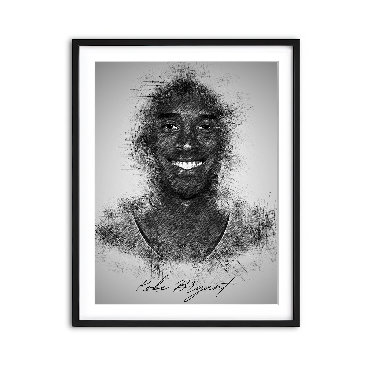 Framed Print 3x4 Black