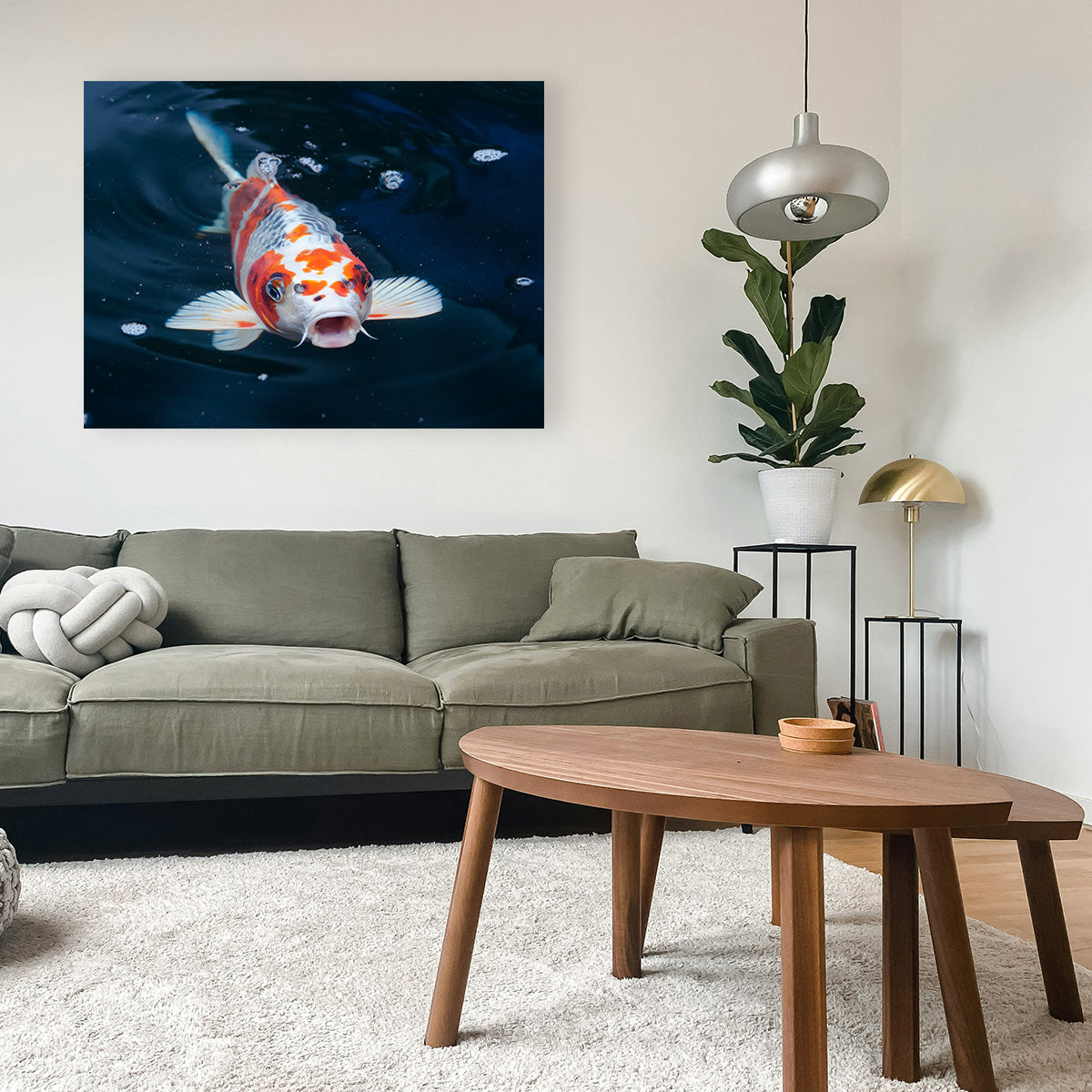Koi Wall Art