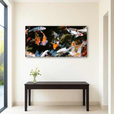 AUTO-MOCKUP ROOM | Koi Fish Swimming