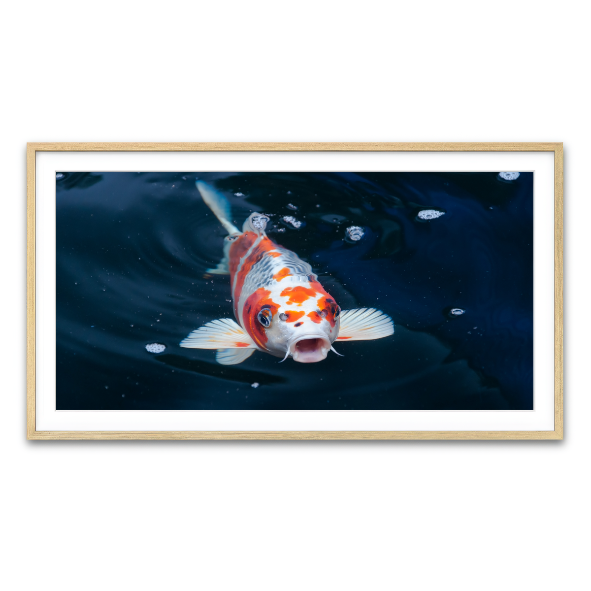 Framed Print 2x1 Natural