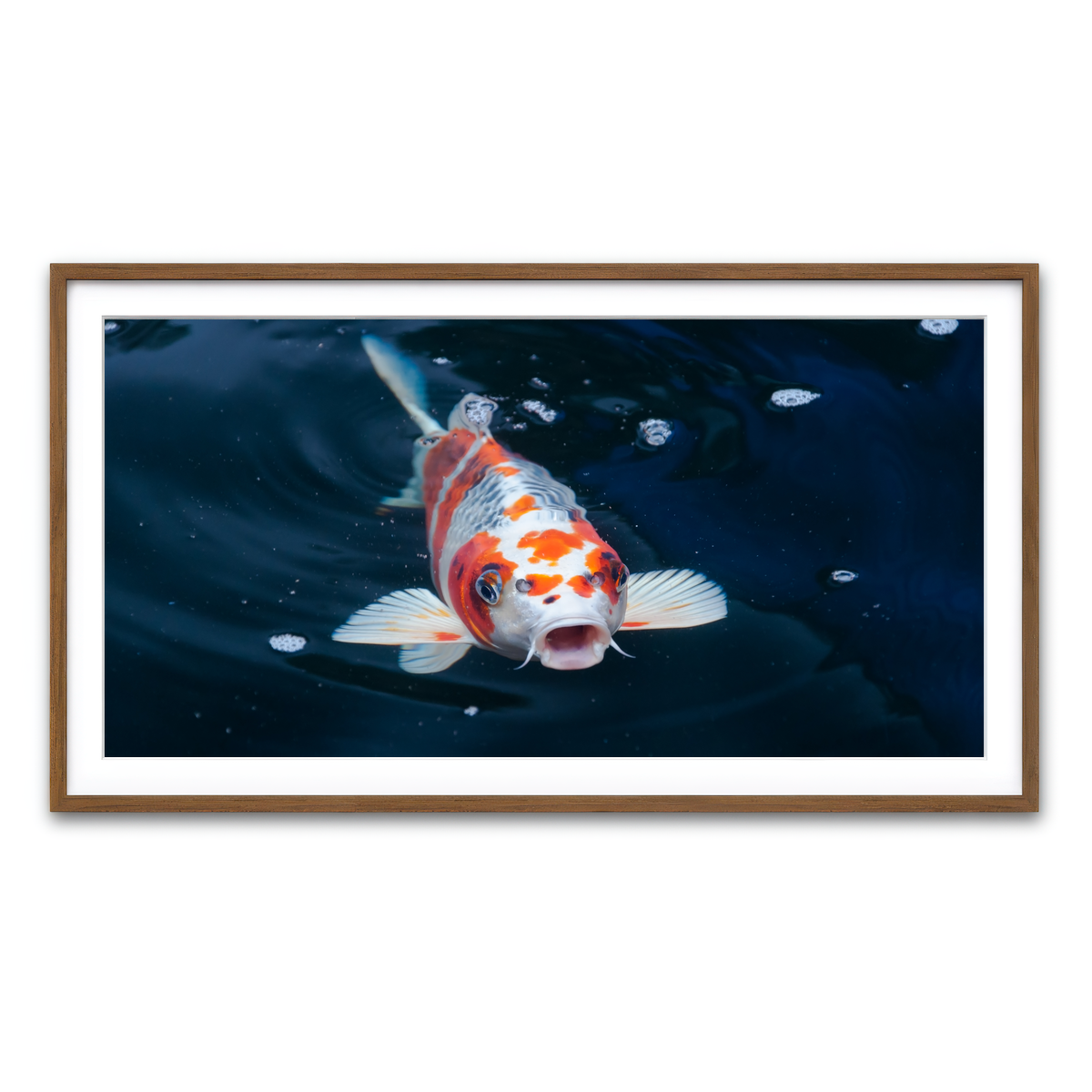 Framed Print 2x1 Walnut