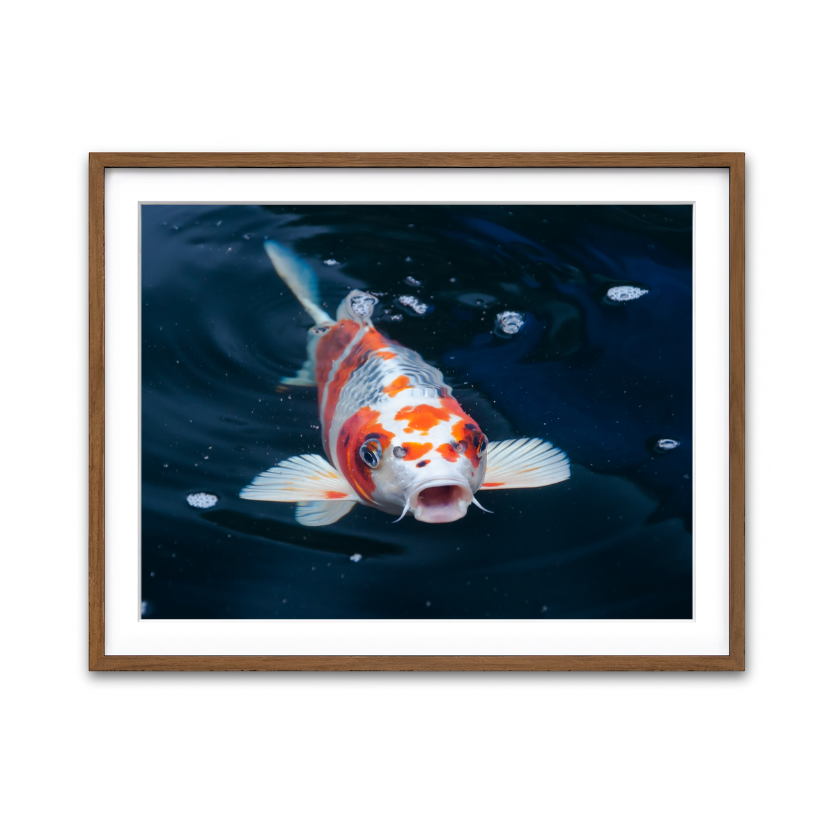 Framed Print 4x3 Walnut