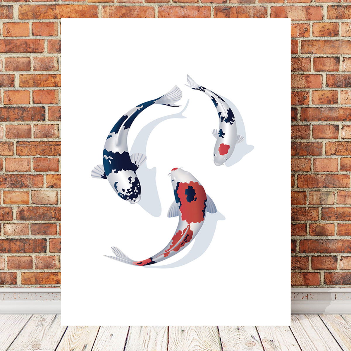 Koi Fish Trio