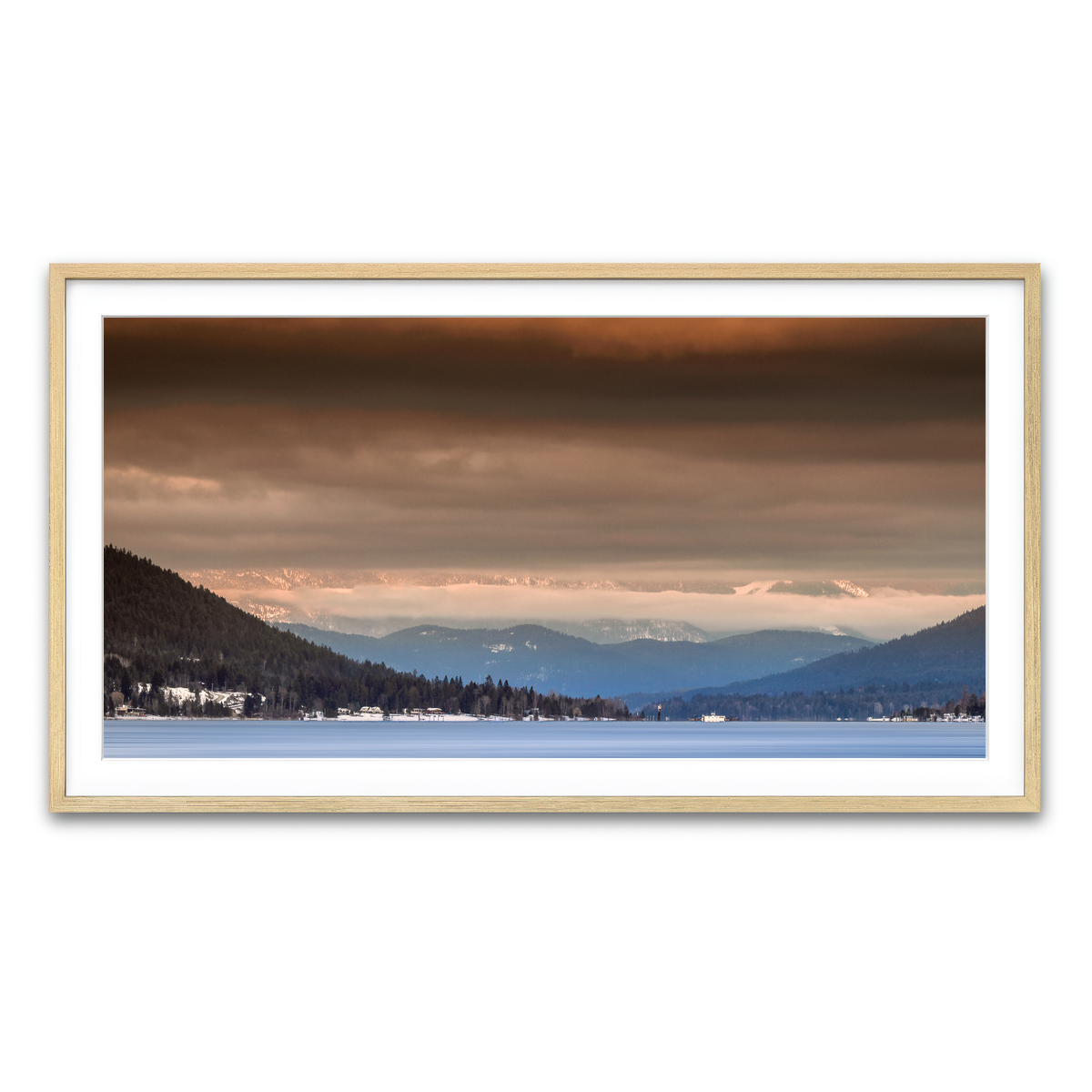 Framed Print 2x1 Natural