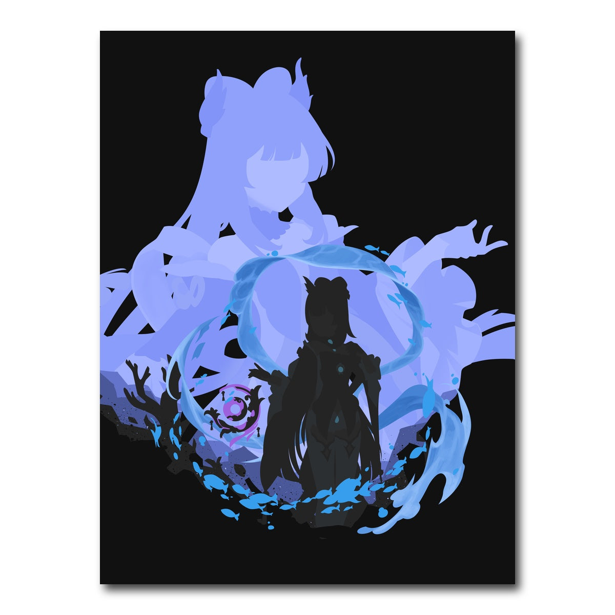 AUTO-MOCKUP WHITE | Kokomi | 1 Piece | Gallery Wrap Canvas | group=3x4