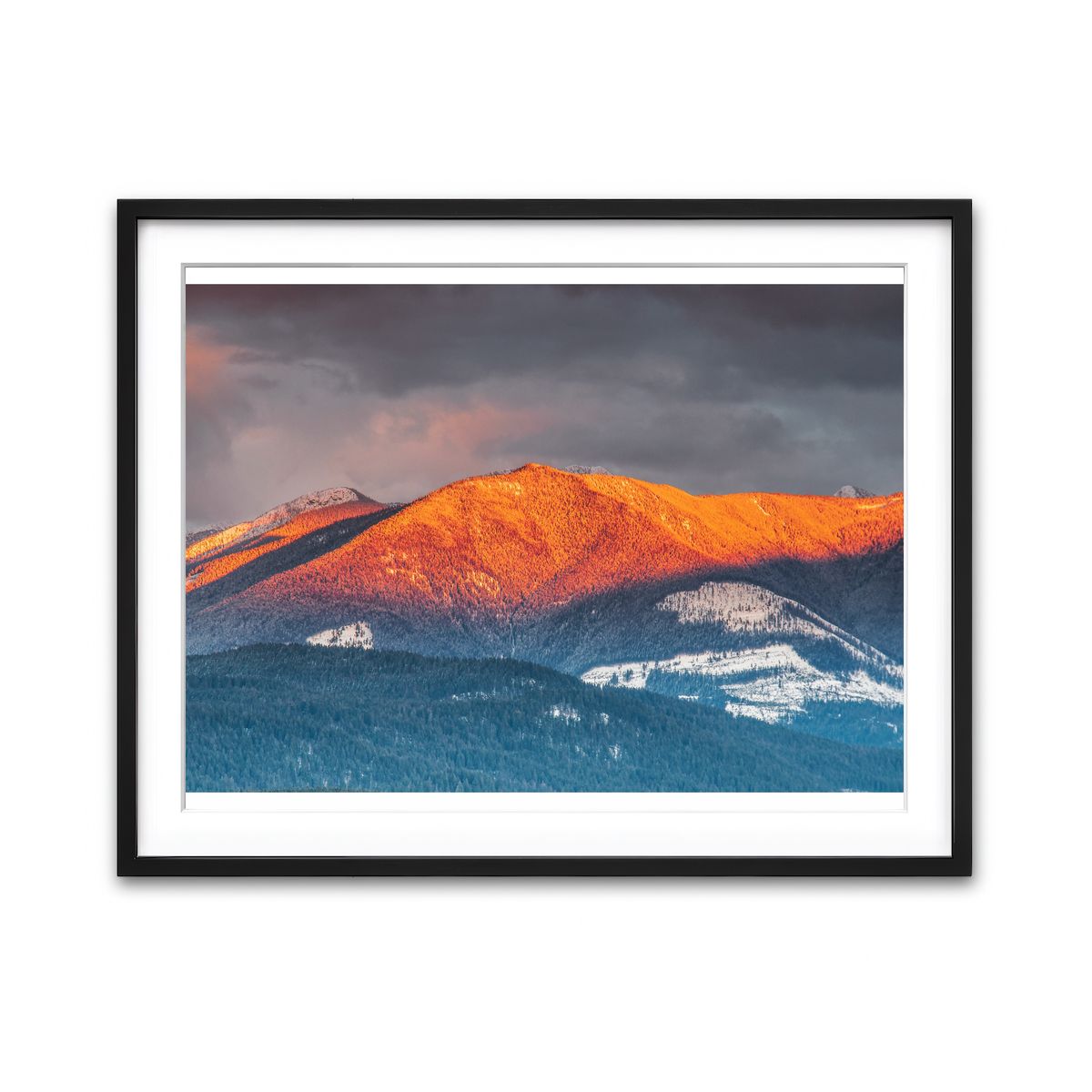 Framed Print 4x3 Black