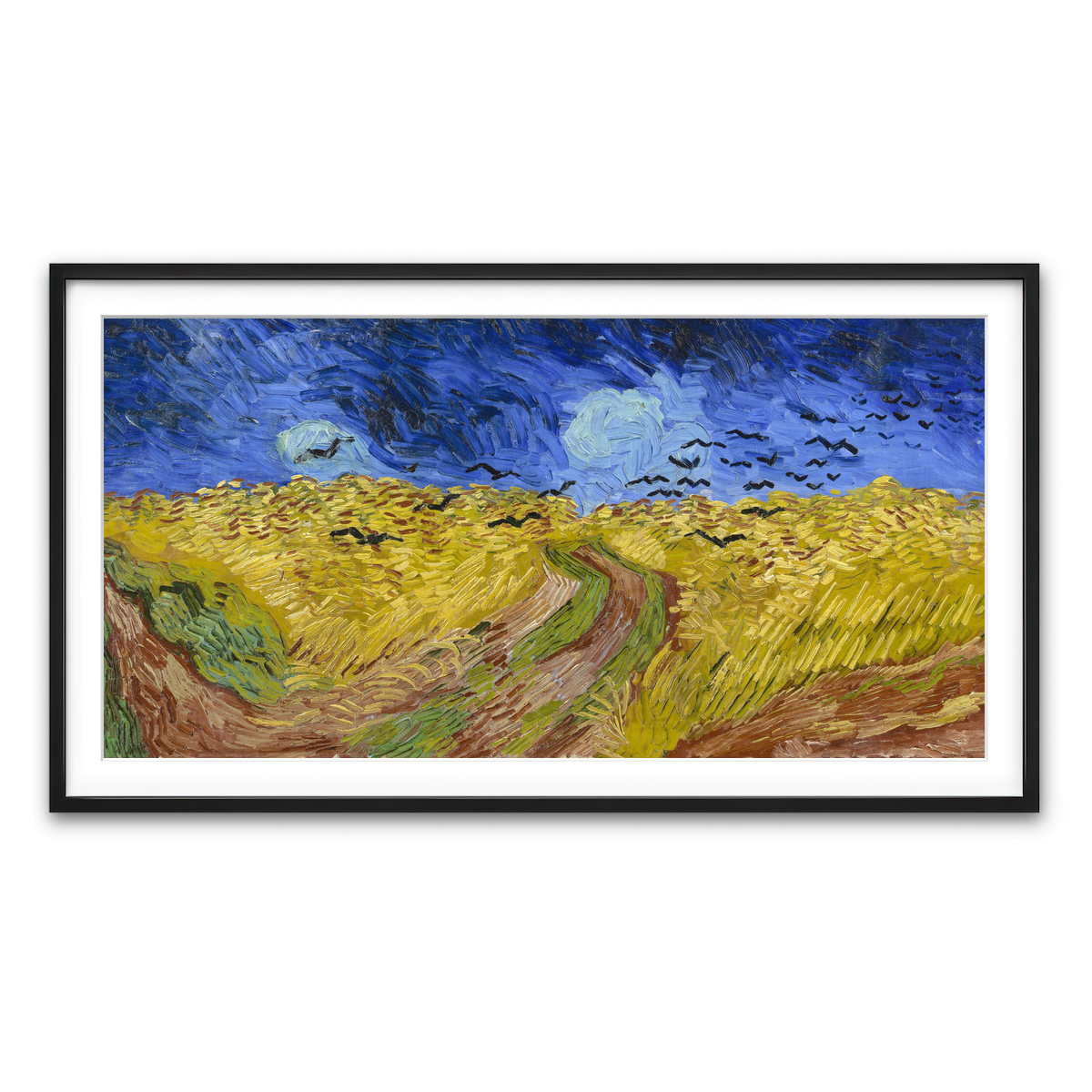 Framed Print 2x1 Black