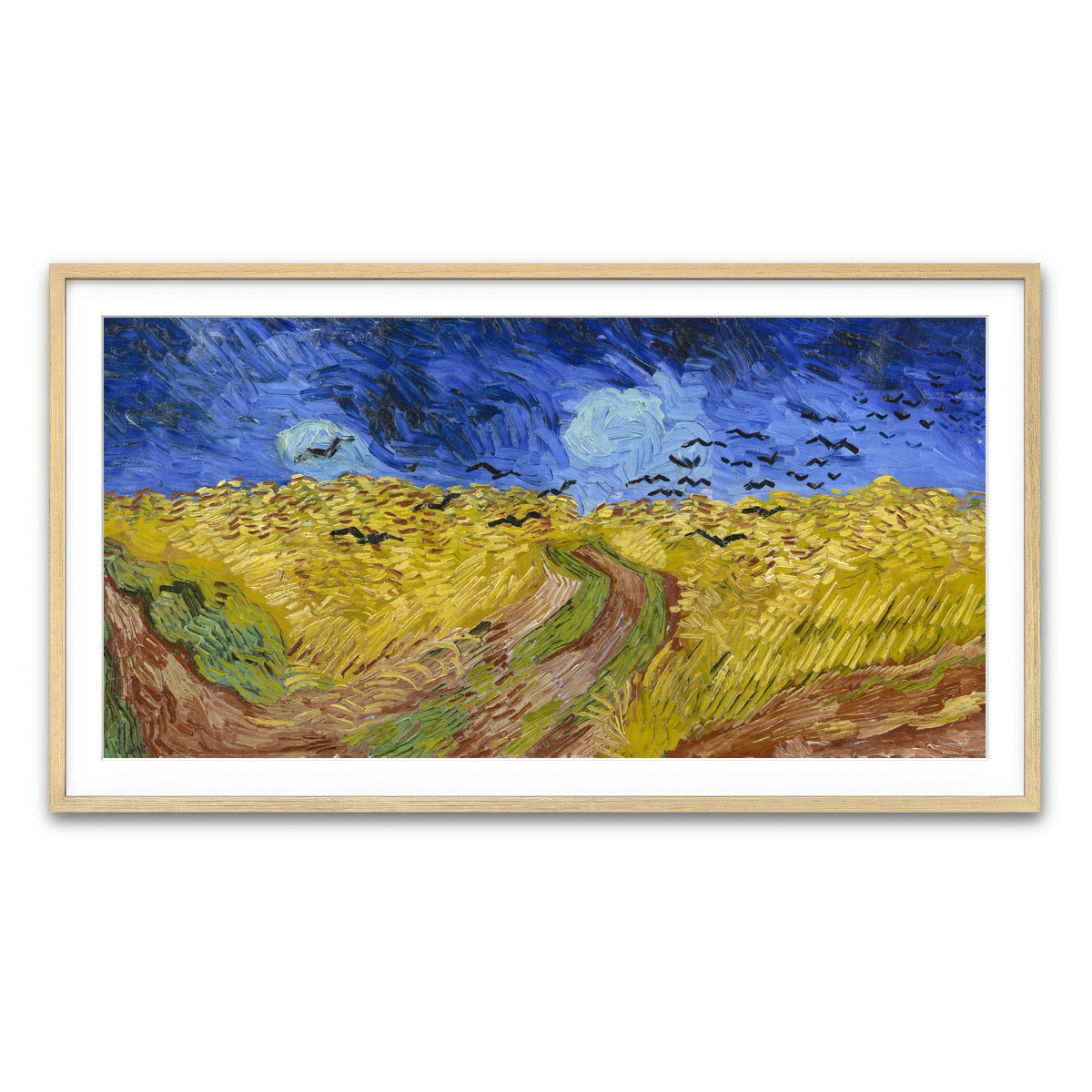 Framed Print 2x1 Natural