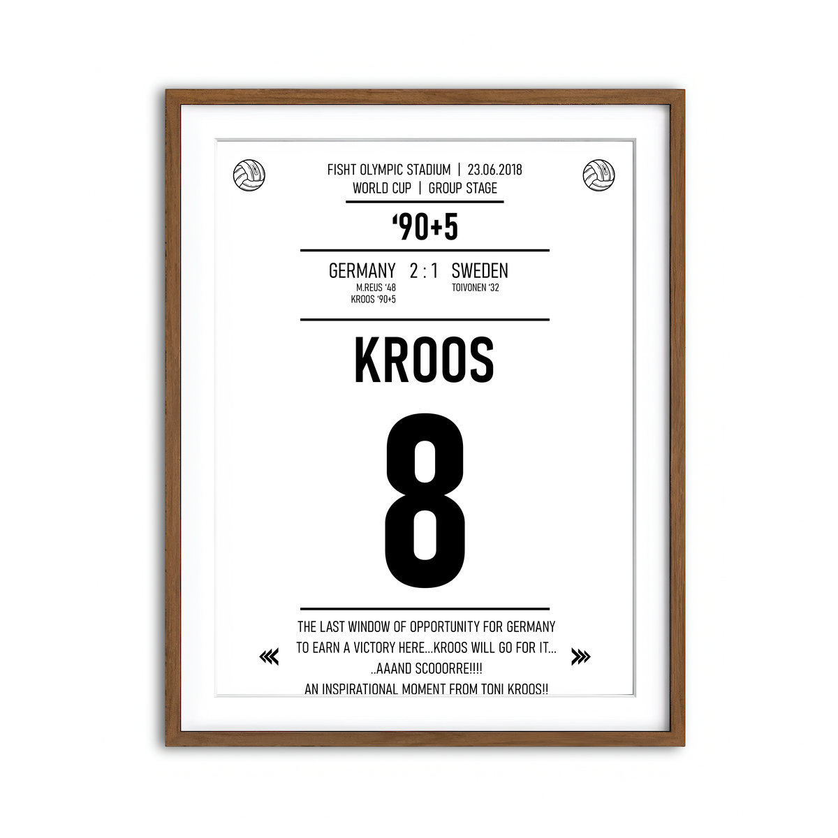 Framed Print 3x4 Walnut