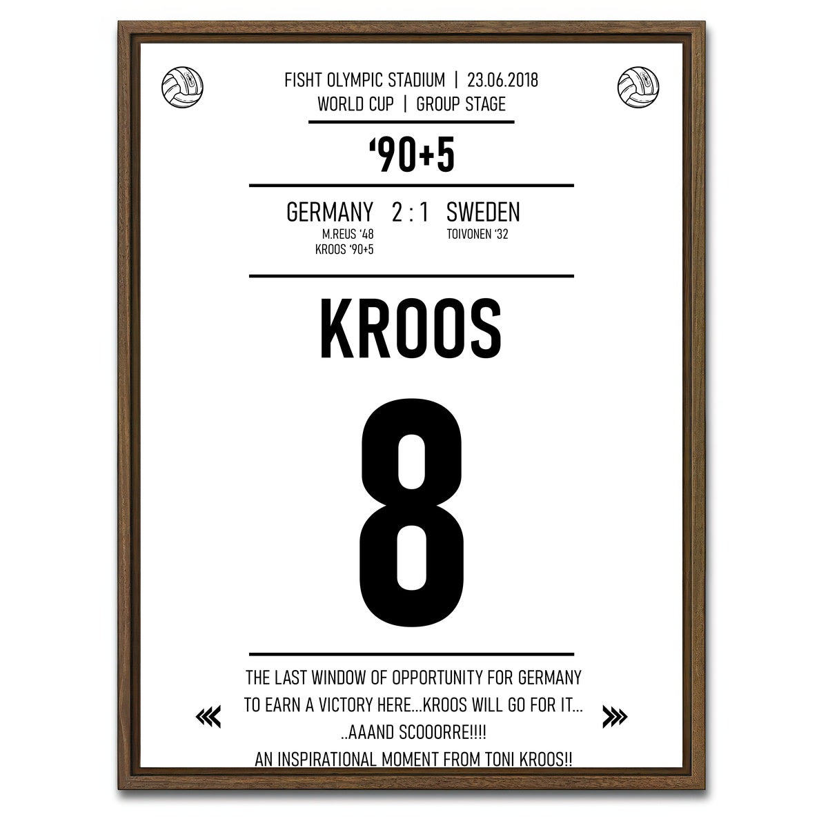 AUTO-MOCKUP WHITE | Kroos | 1 Piece | Walnut Framed Canvas | group=3x4