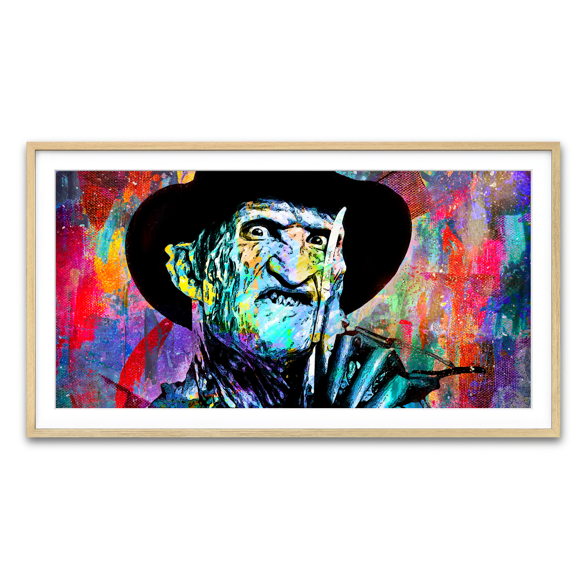 Framed Print 2x1 Natural