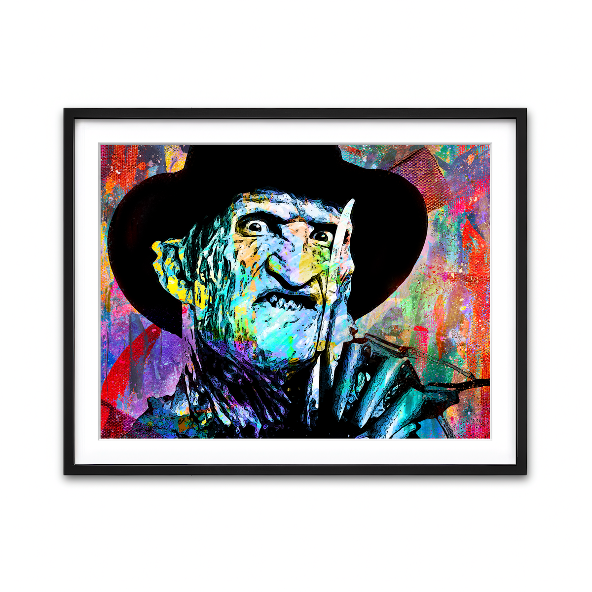 Framed Print 4x3 Black