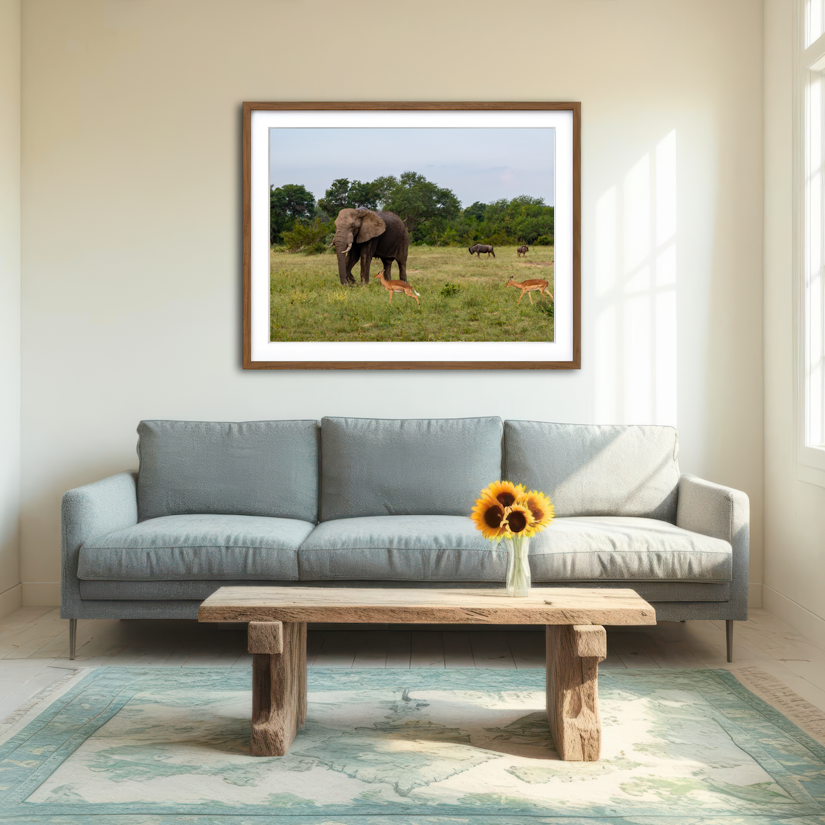 AUTO-MOCKUP ROOM | Kruger National Park Wall Art